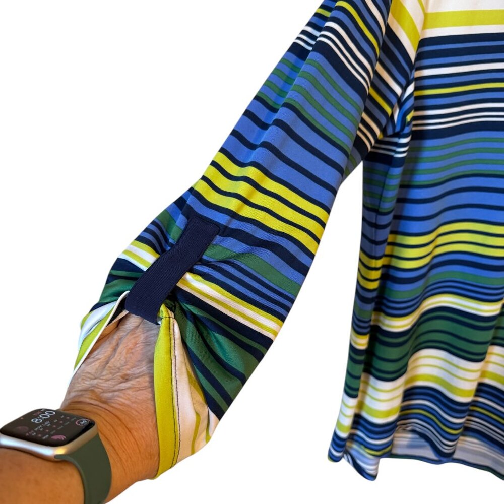❤️SPRING/SUMMER  TOP w/NECKLINE DETAIL  LARGE    #Q - Picture 2 of 8